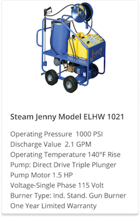 Steam Jenny Model 1021